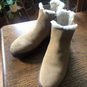 Madewell lined Suede Boots